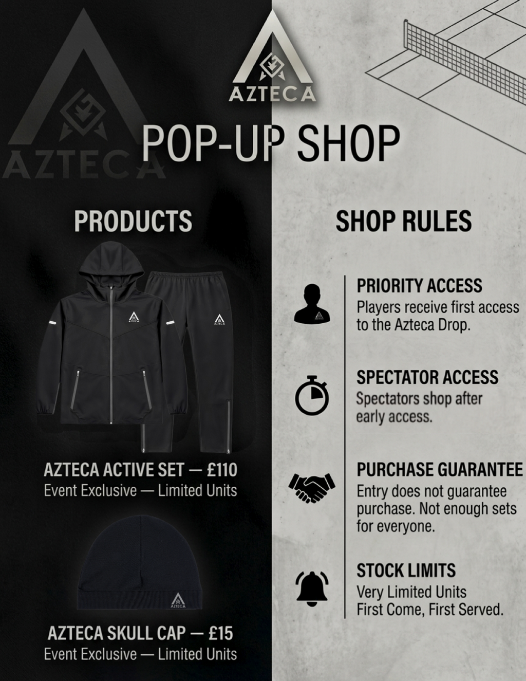 Azteca Padel Launch Event Tickets - Manchester 🎾