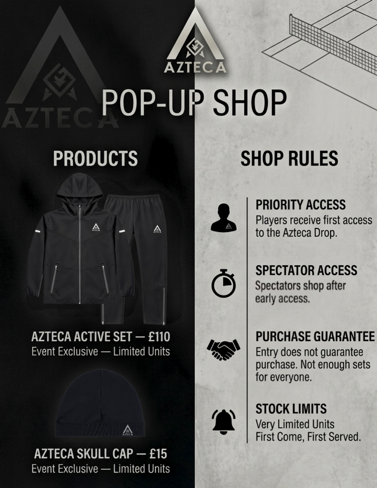 Azteca Padel Launch Event Tickets - Manchester 🎾