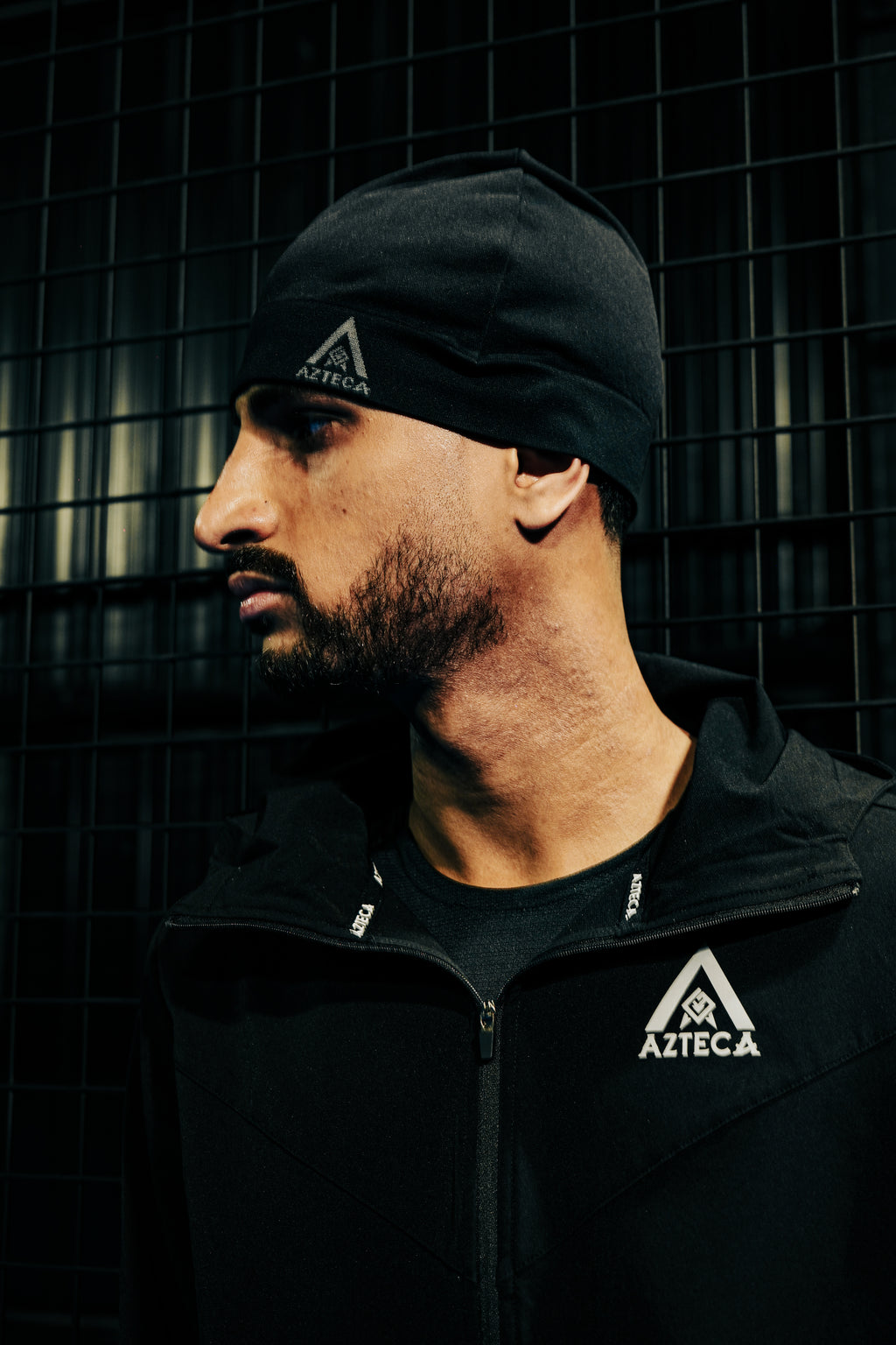 Azteca OG Skull Cap - Black