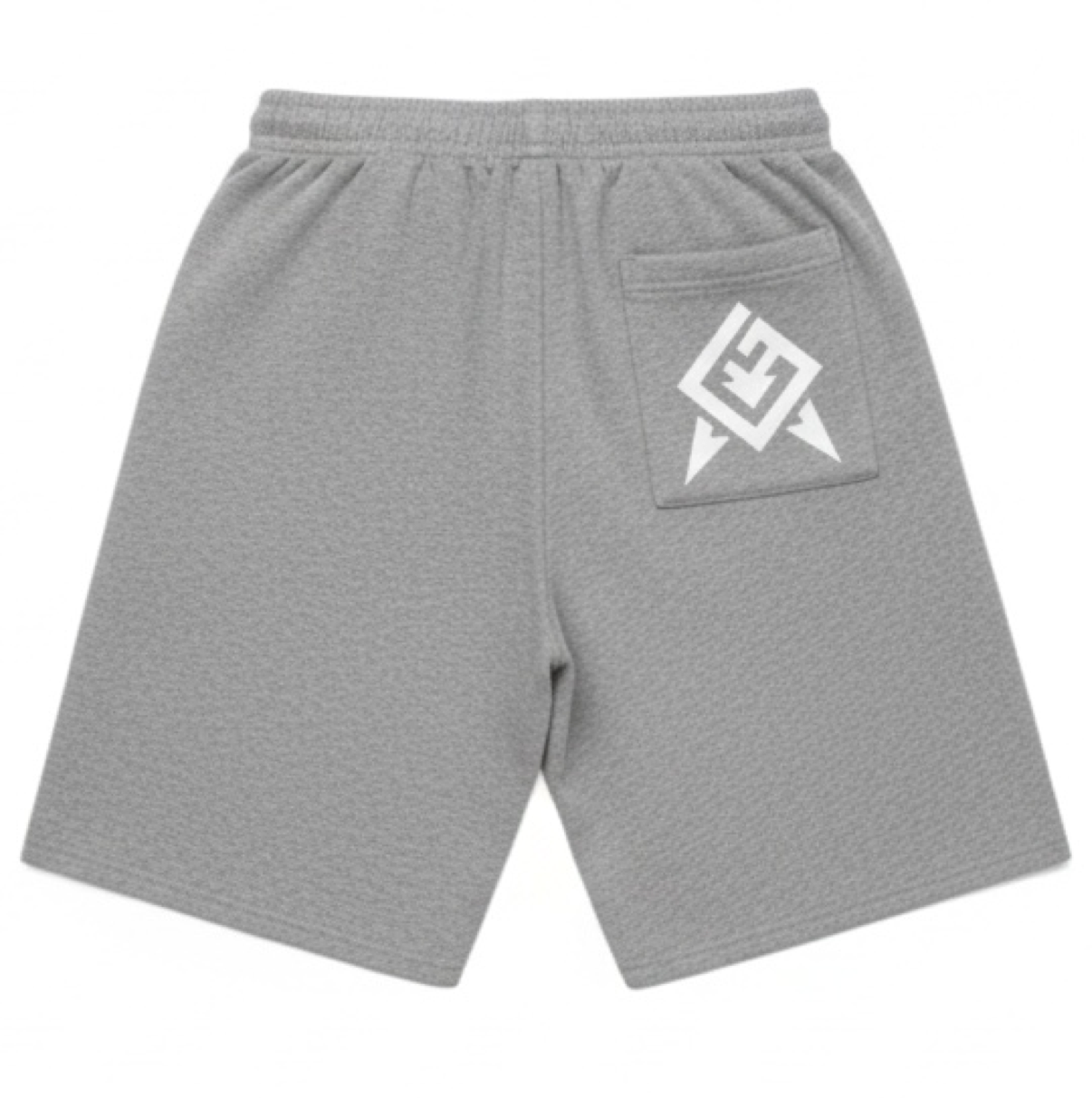 Azteca Stash Shorts - Grey/White