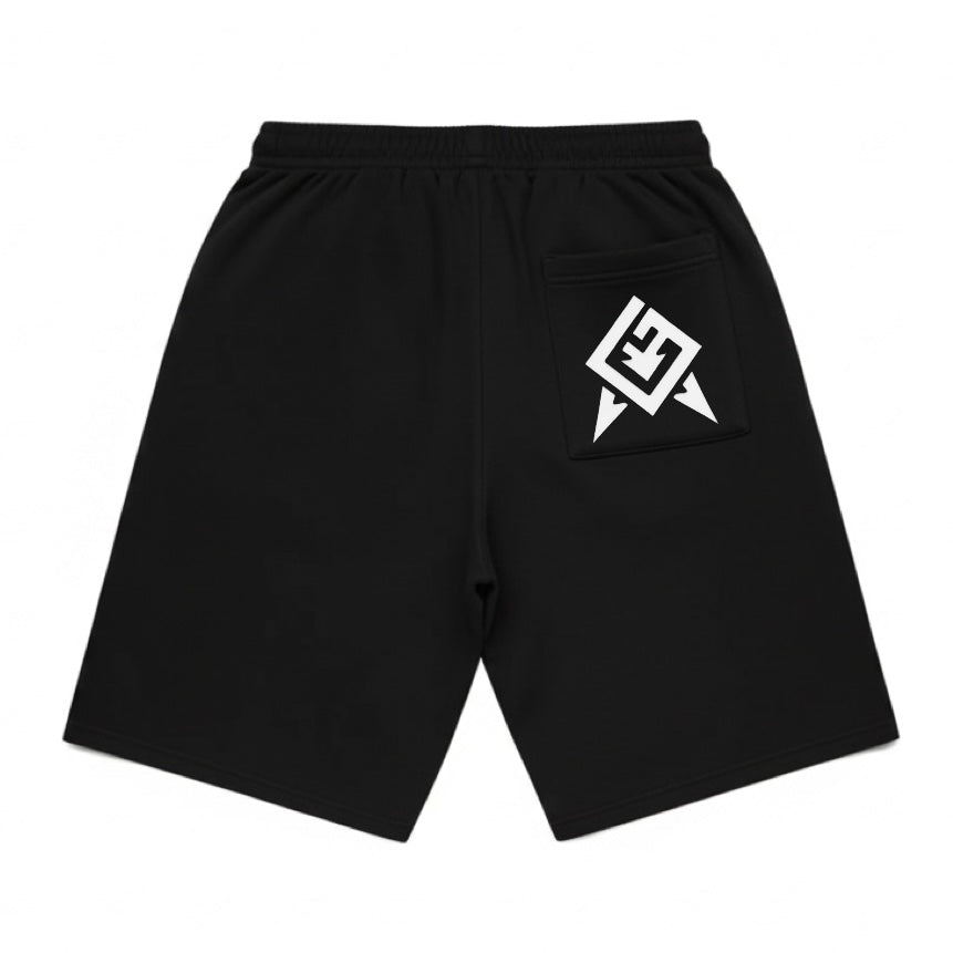 Azteca Stash Shorts - Black/White